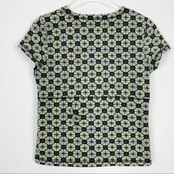 J. JILL Spunky Lil Crossover Empire Tee Top XS - Picture 5 of 8